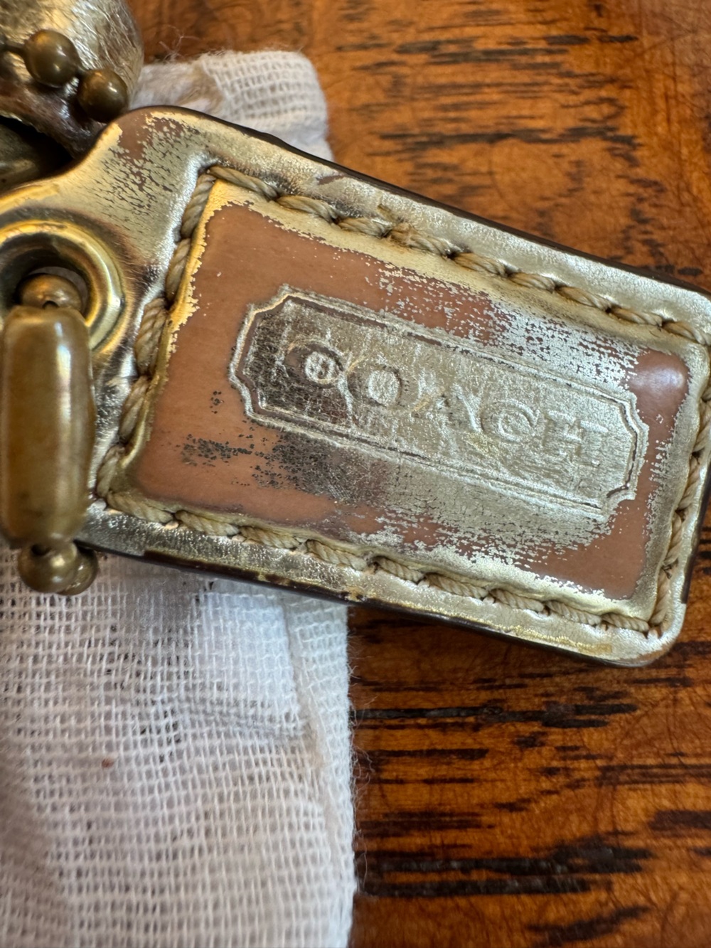 Coach Poppy Pop C Graffiti Multicolor Wristlet Pouch Good Trim - Picture 3 of 5